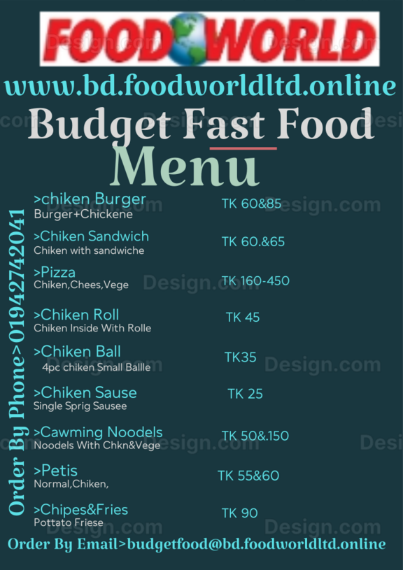 Food-World-fastfood-Menu
